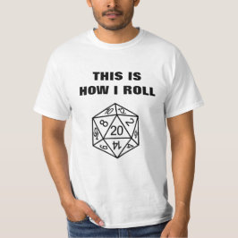 Camiseta T-shirt D20