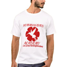 T-shirt da academia do colibri