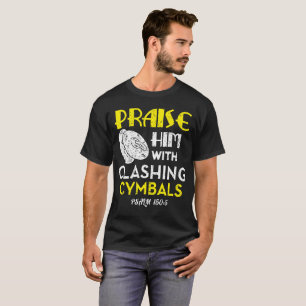 Camiseta T-shirt da aflição dos pratos do salmo 150