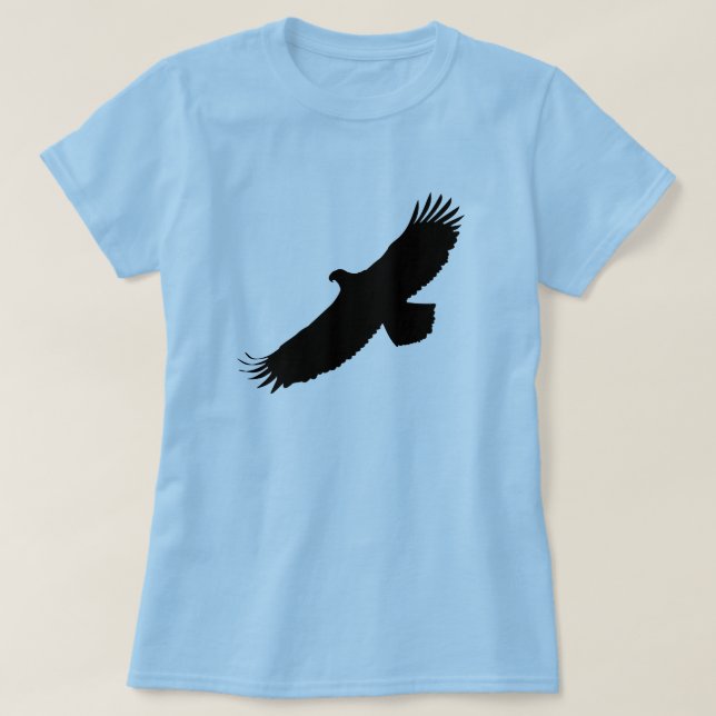 Camiseta T-Shirt da Águia Voadora (Frente do Design)