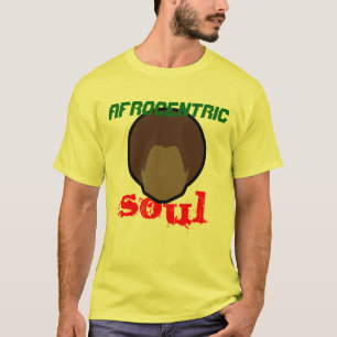 Camiseta T-shirt da alma de Afrocentric