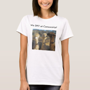 Camiseta T-shirt da alpaca com uma mensagem!