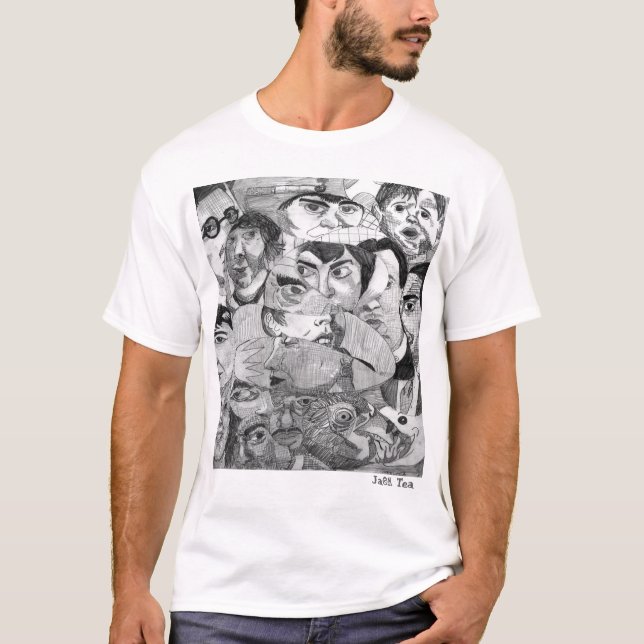 Camiseta T-shirt da ameba (Frente)