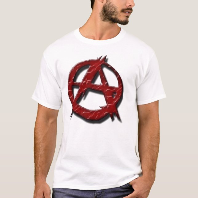 Camiseta T-shirt da anarquia (Frente)