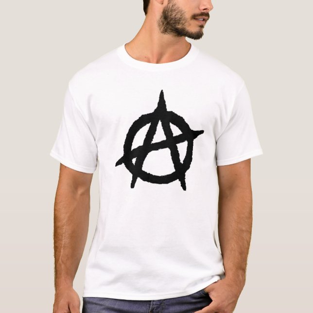 Camiseta T-shirt da anarquia (Frente)