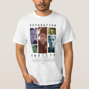 Camiseta T-shirt da ansiedade de separação
