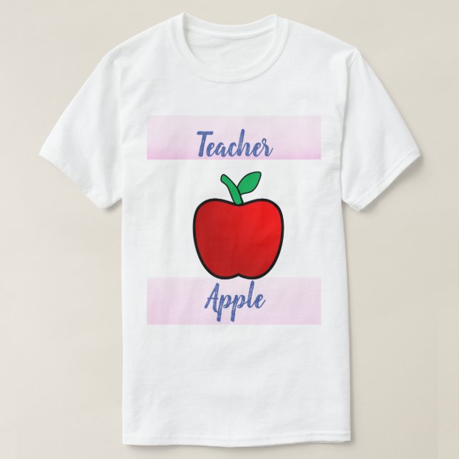 Camiseta T-Shirt da Apple do Professor (Frente do Design)