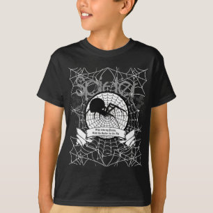 Camiseta T-shirt da aranha dos miúdos