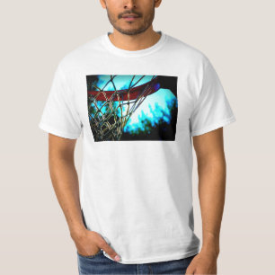 Camiseta T-shirt da aro de basquetebol