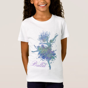 Camiseta T-shirt da arte da fantasia - bailarina da Aurora