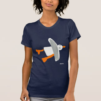 Camiseta T-shirt da arte: Design da parte dianteira e da