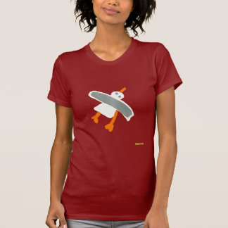 Camiseta T-shirt da arte: Design da parte dianteira e da