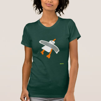 Camiseta T-shirt da arte: Design da parte dianteira e da