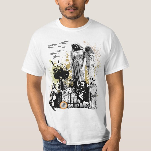 Camiseta T-shirt da arte do matadouro (Frente)