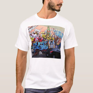 Camiseta T-shirt da arte/grafites da rua de Melbourne