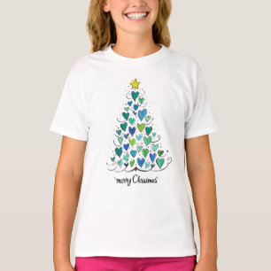 Camiseta T-shirt da árvore de Natal