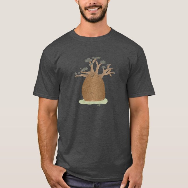 Camiseta T-shirt da árvore do Baobab (Frente)