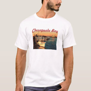 Camiseta T-shirt da baía de Chesapeake