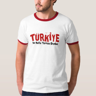 Camiseta T-shirt da baía de Turkiye