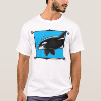Camiseta T-shirt da baleia da orca/assassino