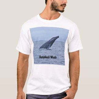 Camiseta T-shirt da baleia de Humpback