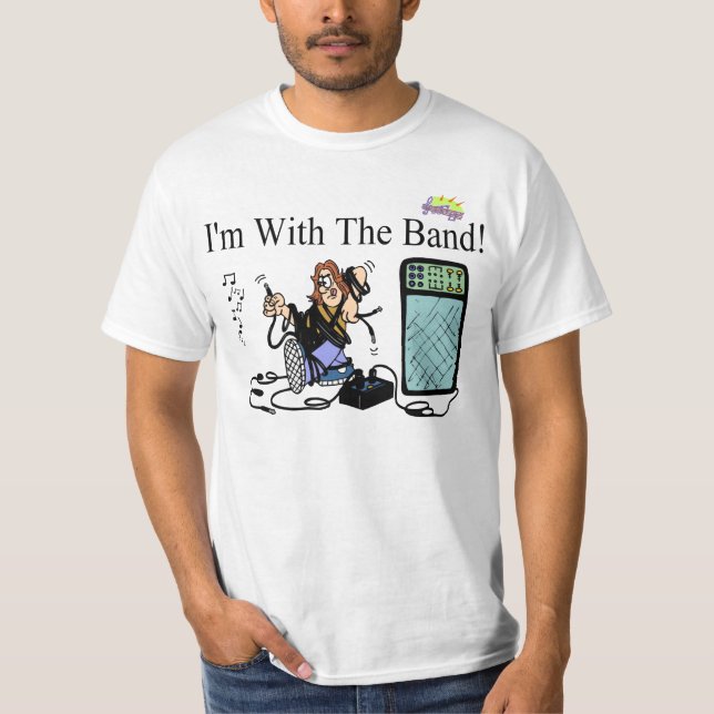 Camiseta T-shirt da banda da música (Frente)