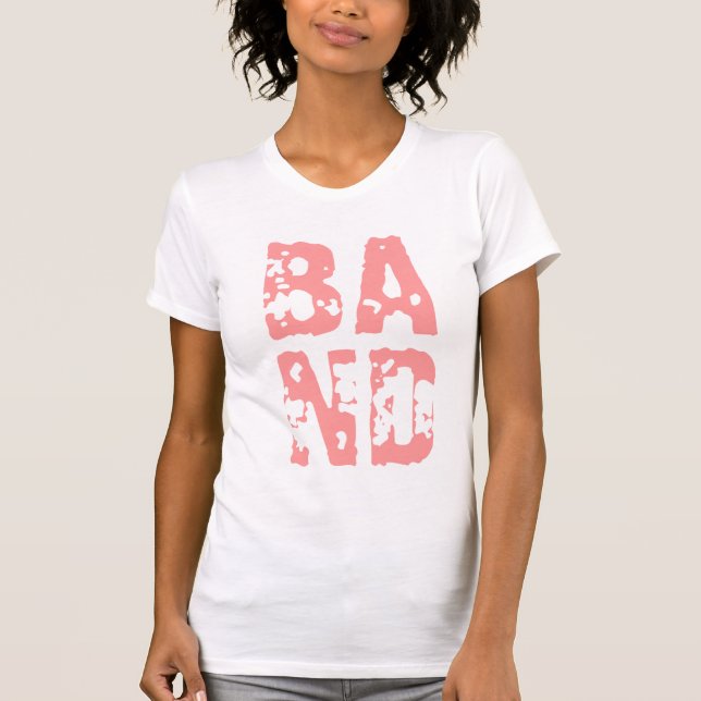 Camiseta T-shirt da BANDA do divertimento (Frente)