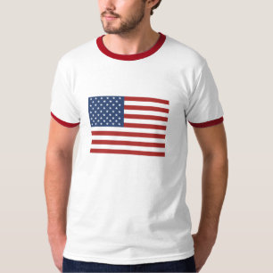 Camiseta T-shirt da bandeira americana