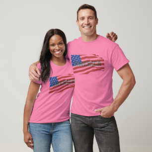 Camiseta T-shirt da bandeira americana
