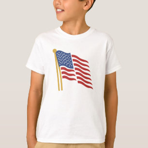 Camiseta T-shirt da bandeira americana
