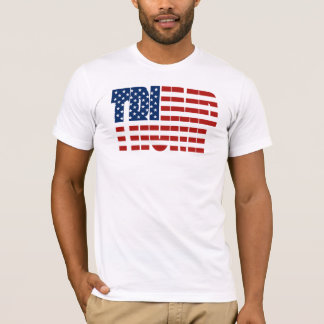Camiseta T-shirt da bandeira americana do TRUNFO