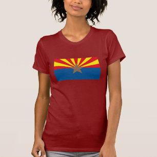 Camiseta T-shirt da bandeira da arizona