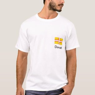 Camiseta T-shirt da bandeira de Dorset