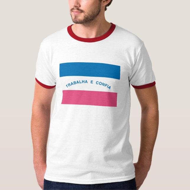 Camiseta T-shirt da bandeira de Espirito Santo (Frente)
