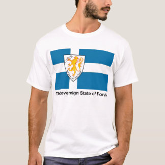 Camiseta T-shirt da bandeira de Forvik