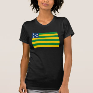 Camiseta T-shirt da bandeira de Goias