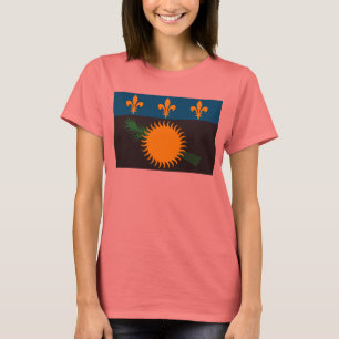 Camiseta T-shirt da bandeira de Guadalupe
