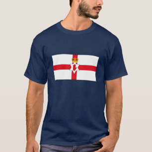 Camiseta T-shirt da bandeira de Irlanda do Norte