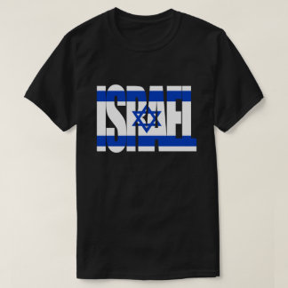Camiseta T-shirt da bandeira de ISRAEL