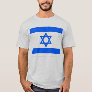 Camiseta T-shirt da bandeira de Israel