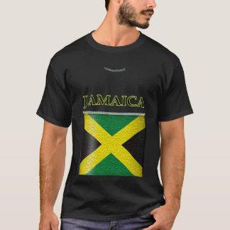 Camiseta T-shirt da bandeira de Jamaica