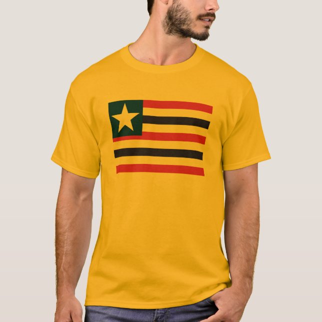 Camiseta T-shirt da bandeira de Maranhao (Frente)