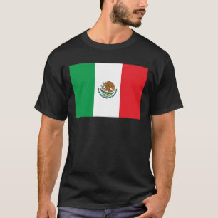 Camiseta T-shirt da bandeira de México