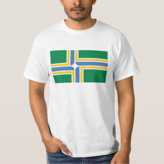 Camiseta T-shirt da bandeira de Portland Oregon