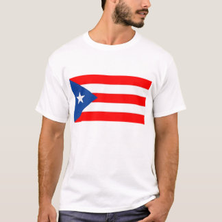 Camiseta T-shirt da bandeira de Puerto Rico