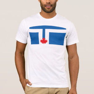 Camiseta T-shirt da bandeira de Toronto