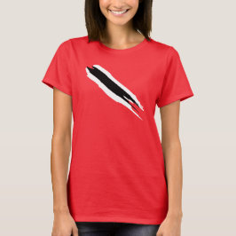 Camiseta T-shirt da bandeira de Trinbago (mulheres)