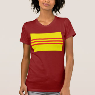 Camiseta T-shirt da bandeira de Vietnam sul