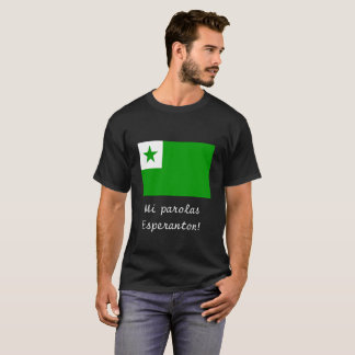 Camiseta T-shirt da bandeira do esperanto de Esperanton dos