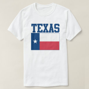 Camiseta T-shirt da bandeira do estado de Texas